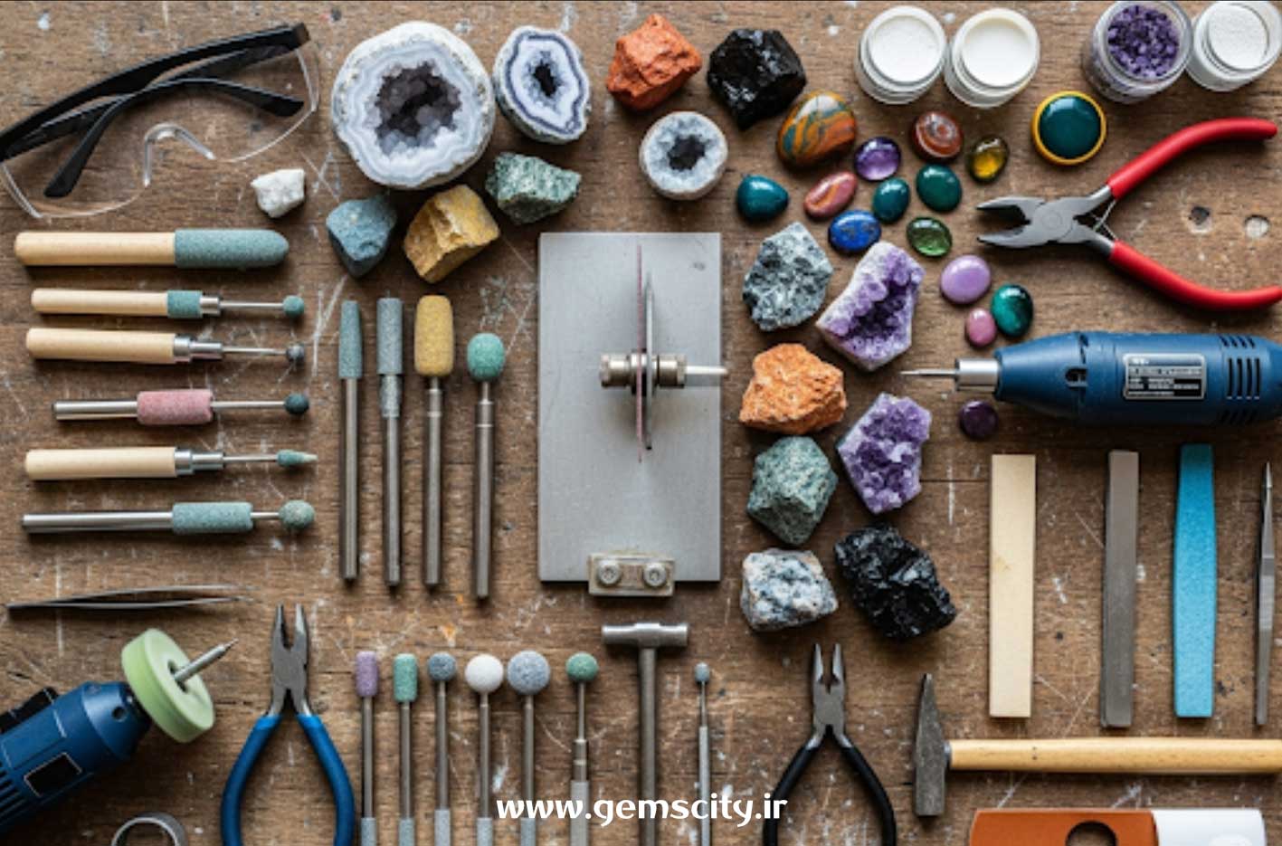 راهنمای جامع و کاربردی انتخاب ابزار گوهرتراشی: از مبتدی تا حرفه ای